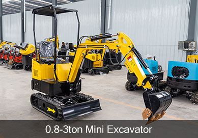 0.8-3T Mini Excavator