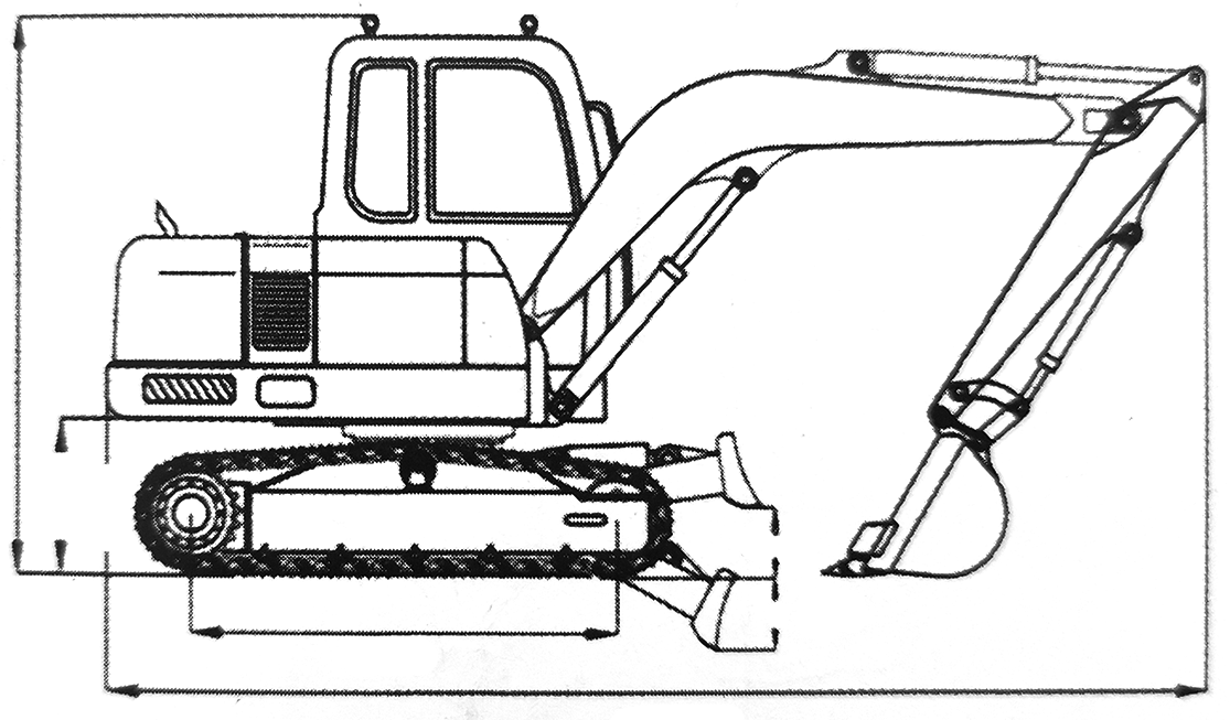 MG35 3.5T Small Excavator