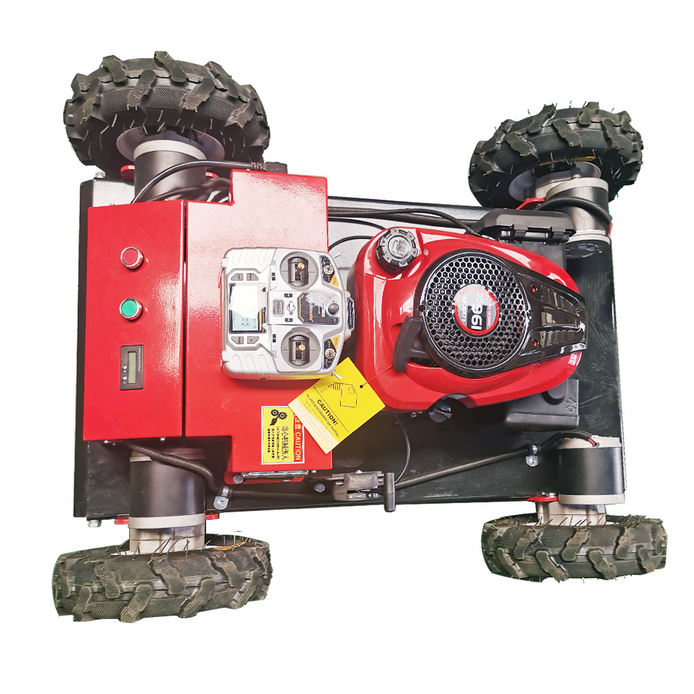 MG-550D Four Wheel Drive Remote Control Lawn Mowe