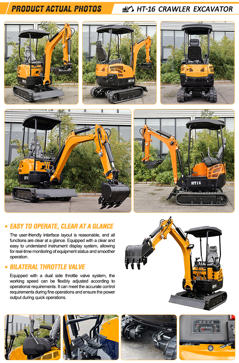  HT-16 Mini Excavator