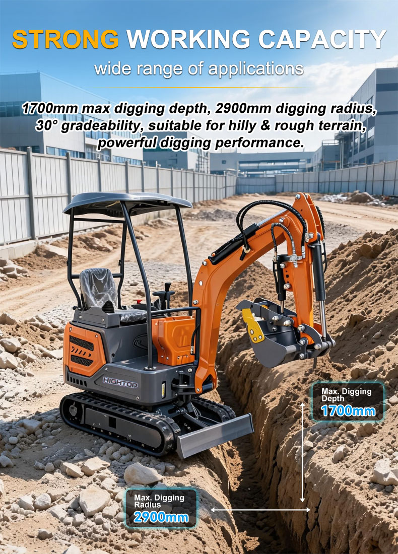  HTY15 Crawler Mini Excavator