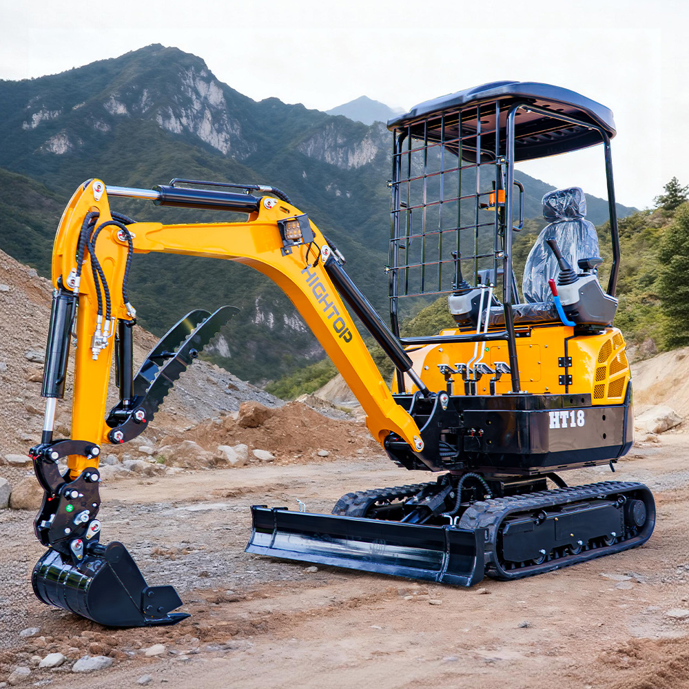 HT‑18 Compact Hydraulic Mini Excavator