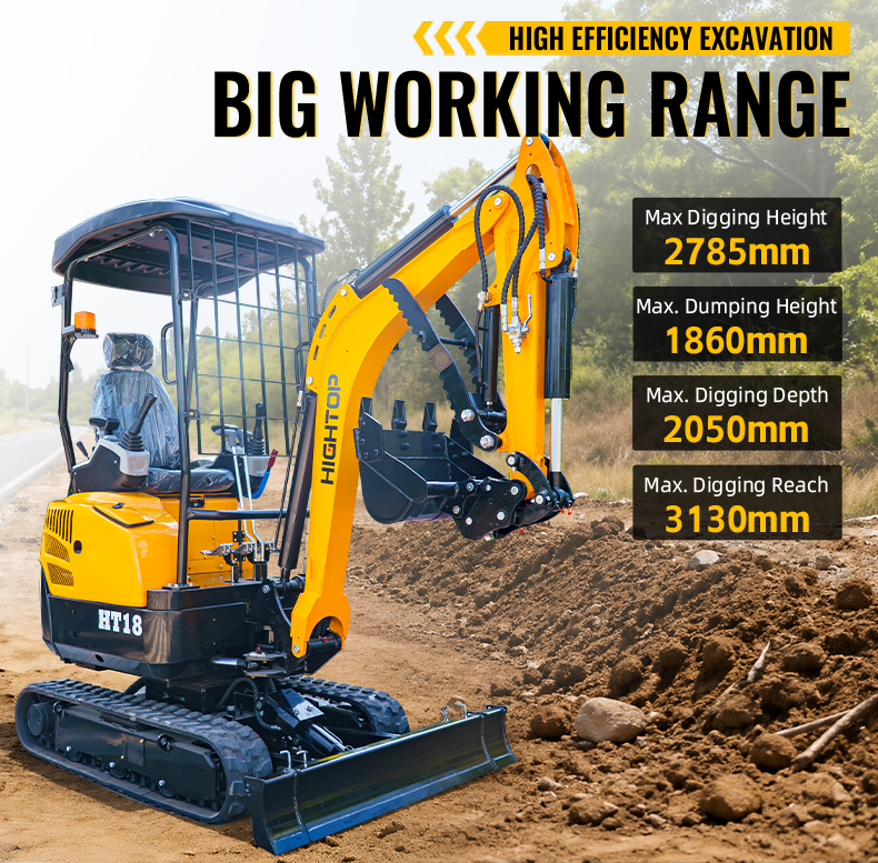  HT‑18 Mini Excavator