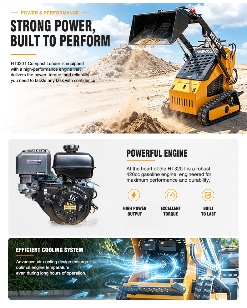  HT320T Skid-Steer Loader 