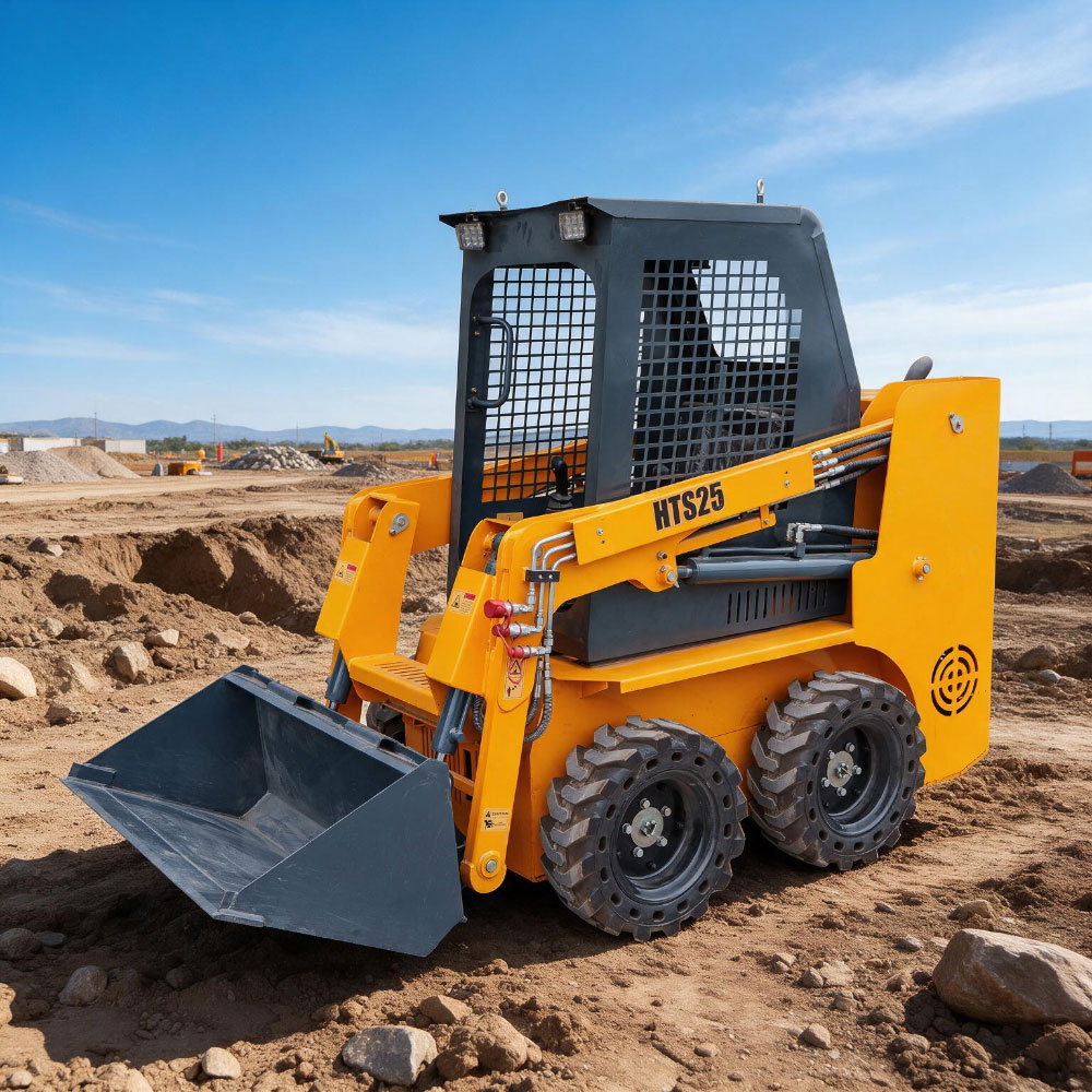 HTS25 Skid Steer Loader with 18.5 Kw Rated Power