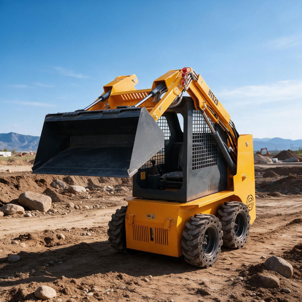 HTS25 Skid Steer Loader with 18.5 Kw Rated Power