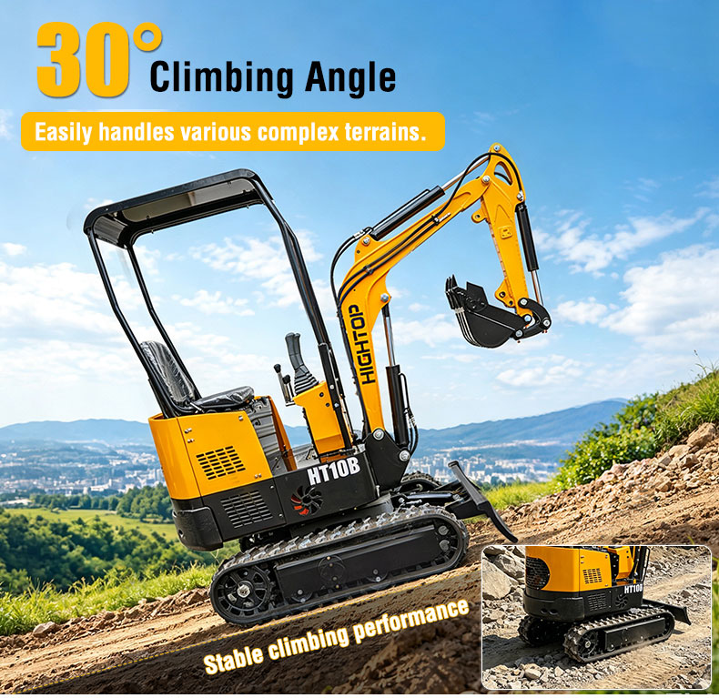  HT10B 1-ton Mini Excavator