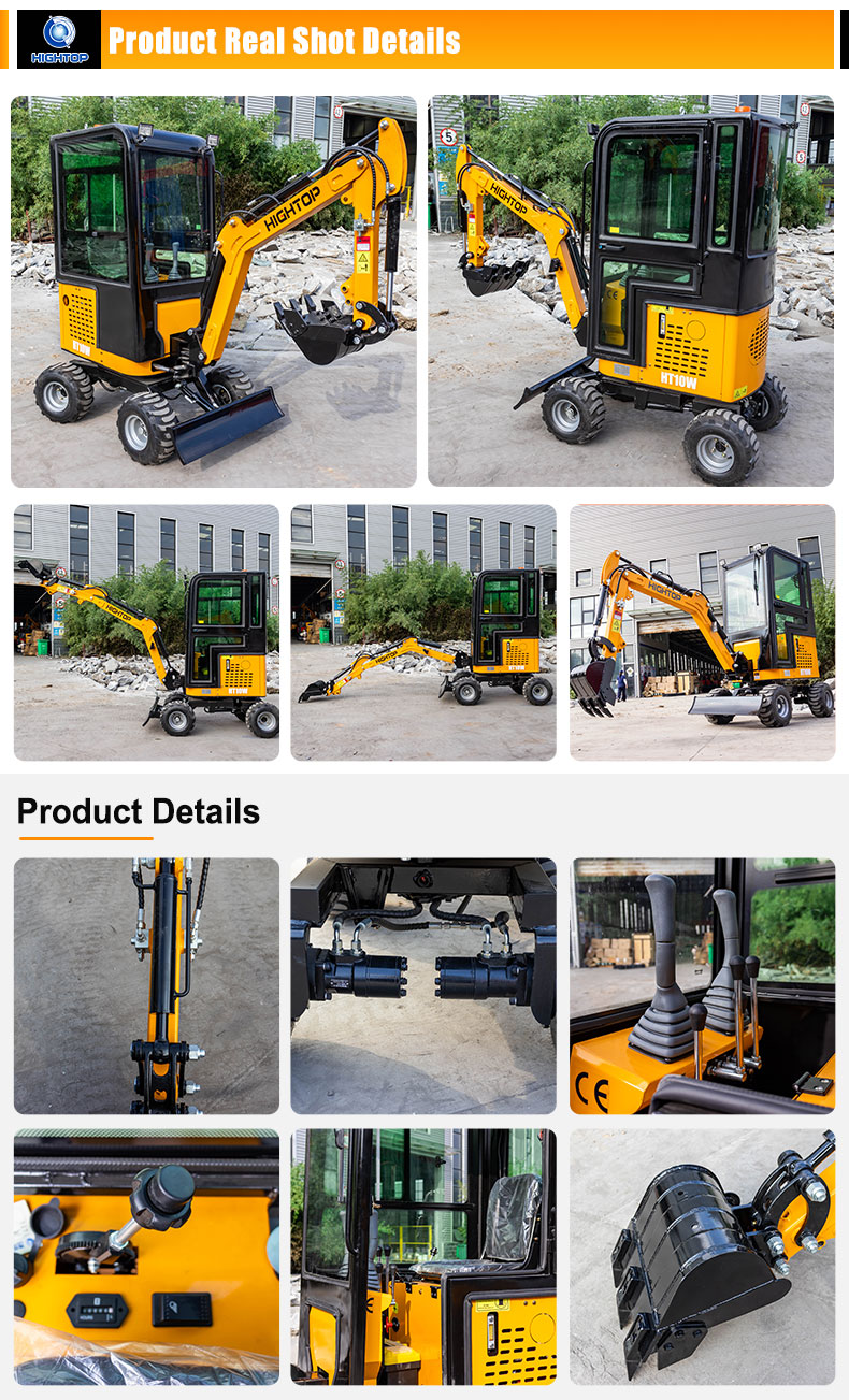 HT-10W Mini Excavator