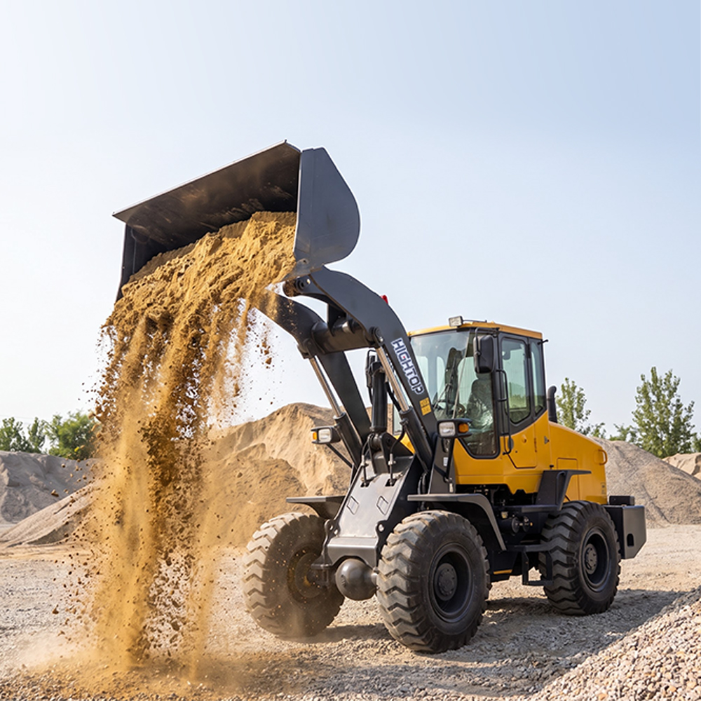 3T Rated Loading Capacity Wheeled Loader 