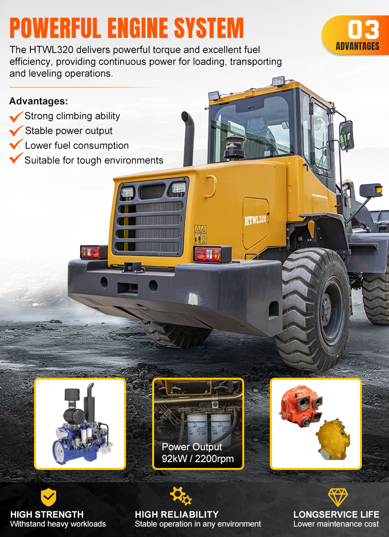  HTWL320 Wheeled Loader