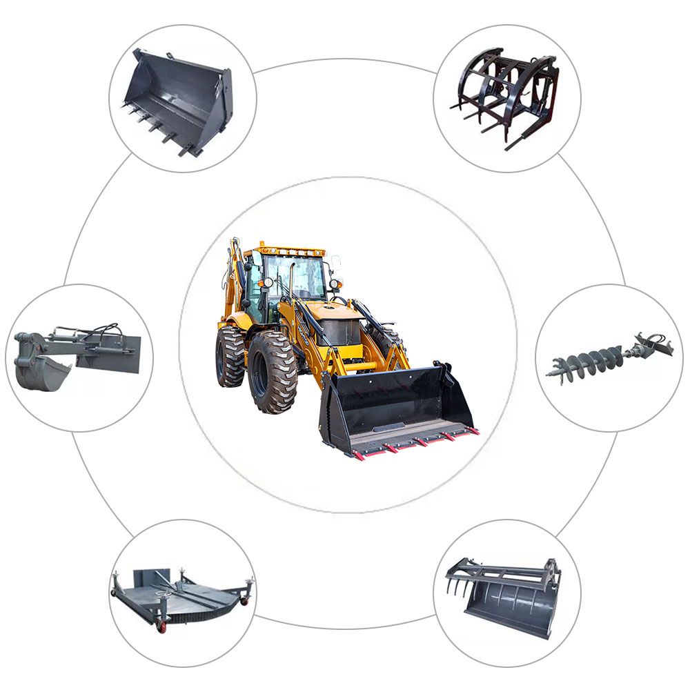 HTBL820 Wheeled Loader for 2500kg Rated Load